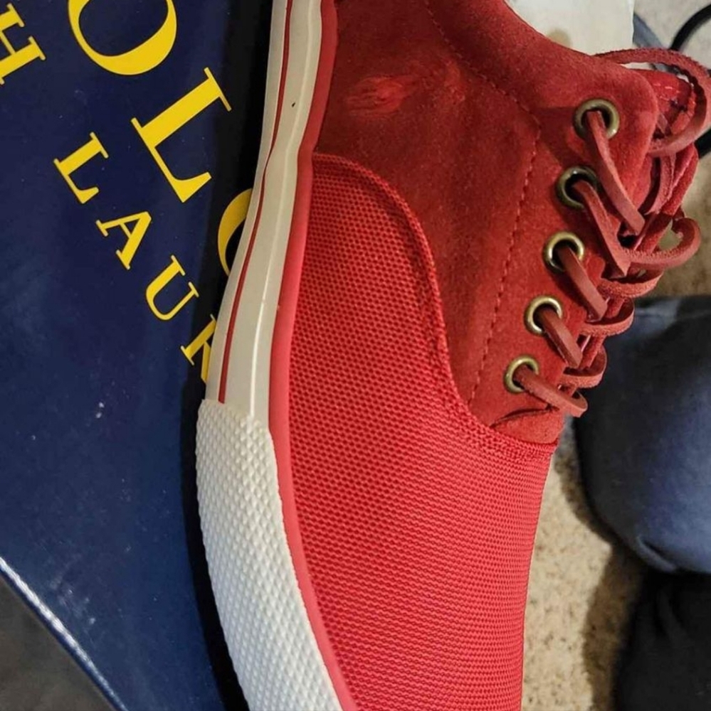 Polo sport Vaughn saddl  Red 7.5